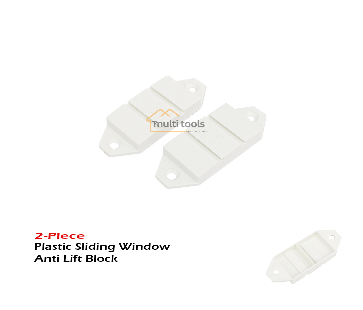 Plastic Sliding Window Anti Lift Block